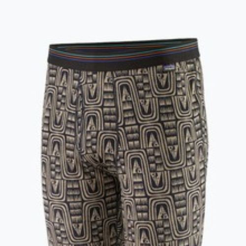 Pantaloni termici da uomo Patagonia Cap Mid Weight Bottoms flow/sunken blue