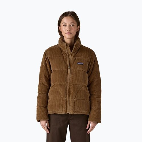 Piumino Patagonia donna Cord Fjord deer marrone