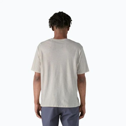Patagonia Daily Pocket Tee Uomo bianco betulla