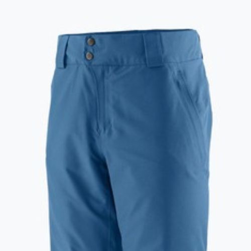 Pantaloni da sci Patagonia Insulated Powder Town da uomo, blu clemente