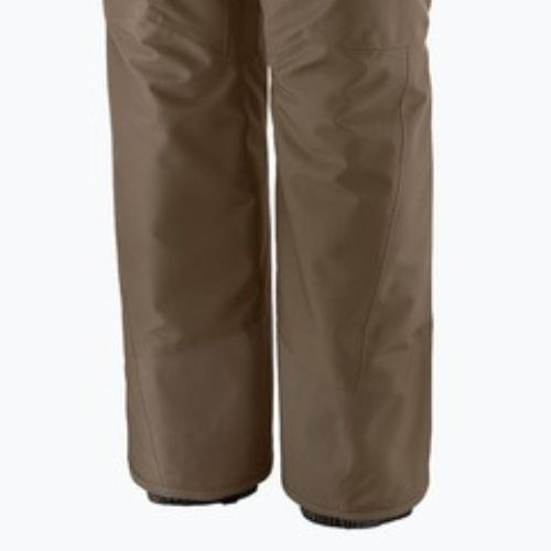 Pantaloni da sci Patagonia Insulated Powder Town da uomo marrone merlow