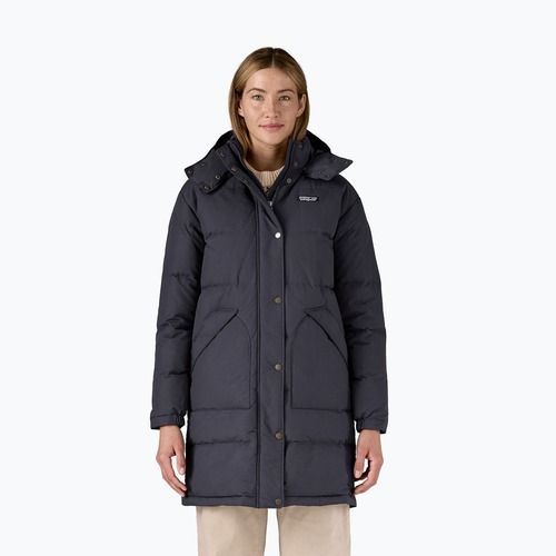 Patagonia Downdrift Parka da donna in piuma d'oca blu scuro