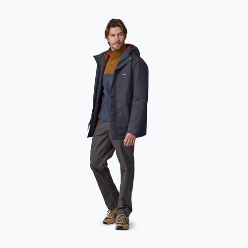 Piumino Patagonia Windshadow Parka da uomo blu smolder