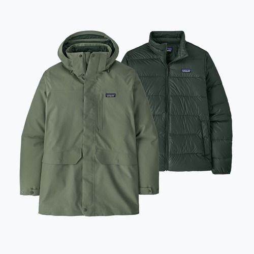 Giacca Patagonia Tres 3-in-1 Parka Uomo verde antico