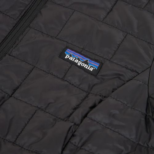 Giacca isolante da donna Patagonia Nano Puff smolder nero