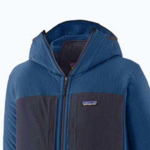 Giacca softshell da uomo Patagonia R2 TechFace Hoody blu chiaro