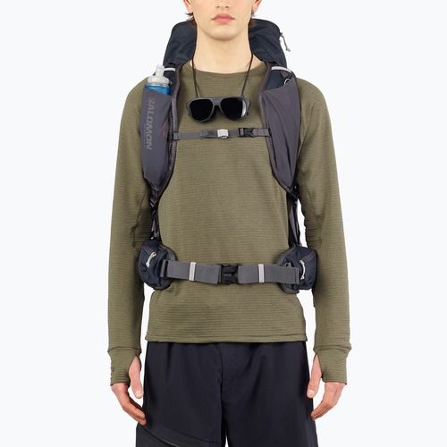 Zaino da trekking uomo Salomon Aerotrek 50 l antracite/nine iron/alloy
