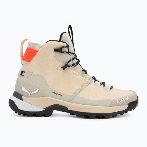 Stivali da trekking Salewa da donna Puez 2 Mid Ptx farina d'avena/ farina d'avena