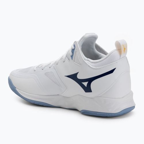 Scarpe da pallavolo Mizuno Wave Dimension Mid bianche/blu bellwether/belairblu
