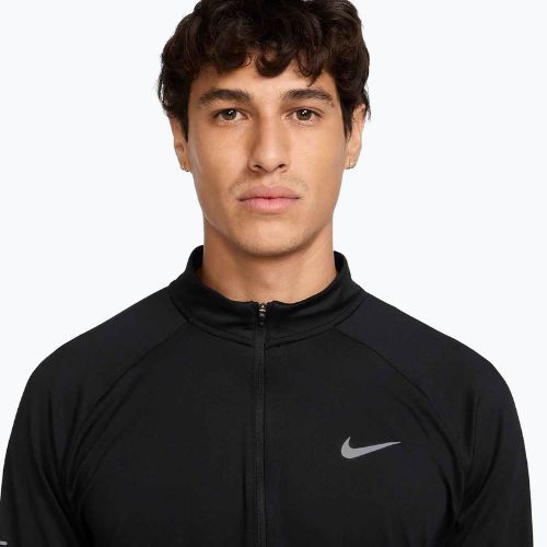 Felpa da running Nike Stride 1/4 Zip Dri-Fit Uomo, nero
