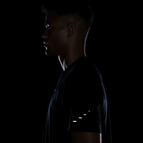 Maglietta da corsa Nike Stride ADV uomo, nero
