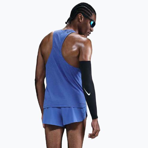 Maglietta da corsa Nike AeroSwift Dri-Fit ADV uomo blu cometa / nero
