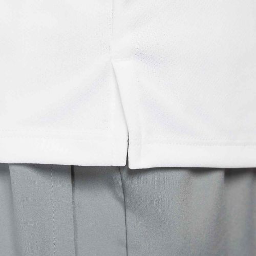 Maglietta da corsa Nike Dri-Fit Miler bianca da uomo