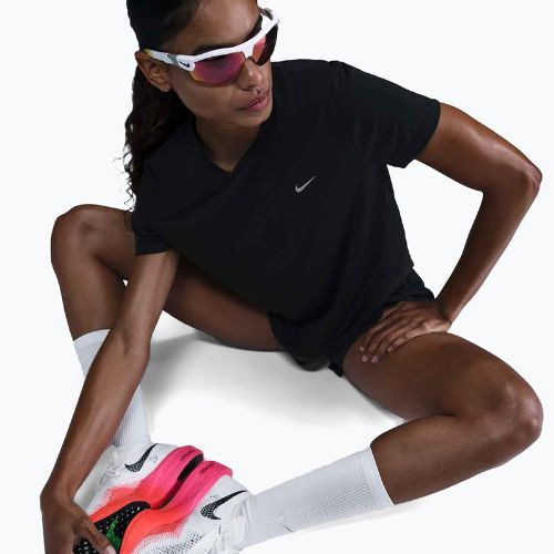 Maglietta da running Nike Tempo donna nero