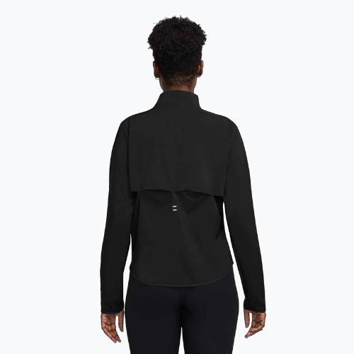 Giacca da corsa Nike Tempo Swoosh Run donna nero/bianco