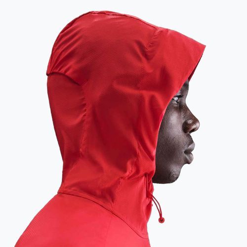 Giacca da running Nike Impossibly Light Windrunner da uomo, colore cremisi chiaro/bordeaux, cotta