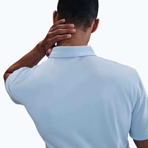 Maglietta da tennis da uomo Nike Court Dri-Fit Polo Solid blu celeste/nero