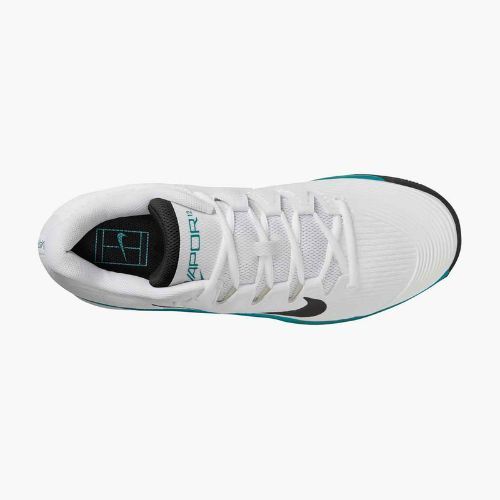 Scarpe da tennis da uomo Nike Vapor 12 bianco / nero / radiant emerald