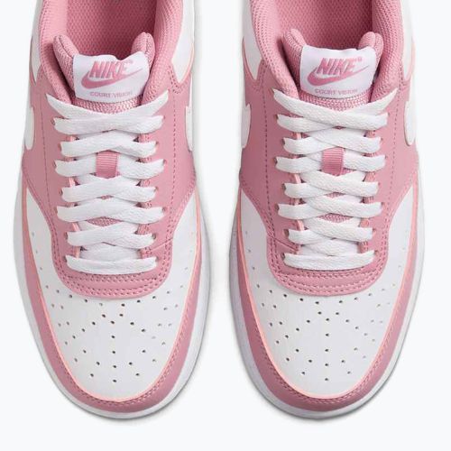 Nike Court Vision Low Next Nature scarpe da donna rosa elementare/bianco