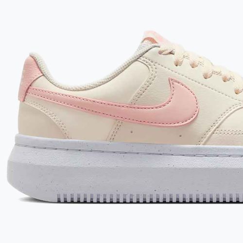 Scarpe Nike Court Vision Alta donna avorio pallido/corallo lavato/bianco