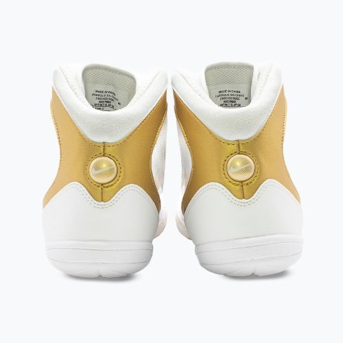 Scarpe da boxe Nike Freek bianco/oro metallico/grigio freddo