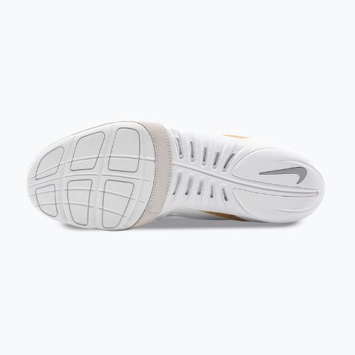 Scarpe da boxe Nike Freek bianco/oro metallico/grigio freddo