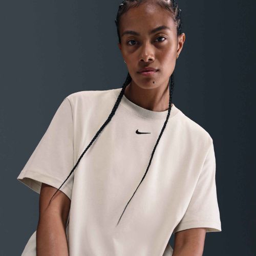 Maglietta Nike Sportswear Essential light bone da donna