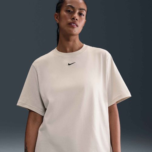 Maglietta Nike Sportswear Essential light bone da donna