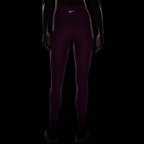 Leggings da donna Nike One a vita alta 7/8 rosa giocoso