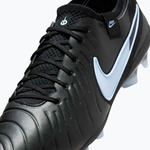 Scarpe da calcio da uomo Nike Tiempo Legend 10 Elite FG nero/nero