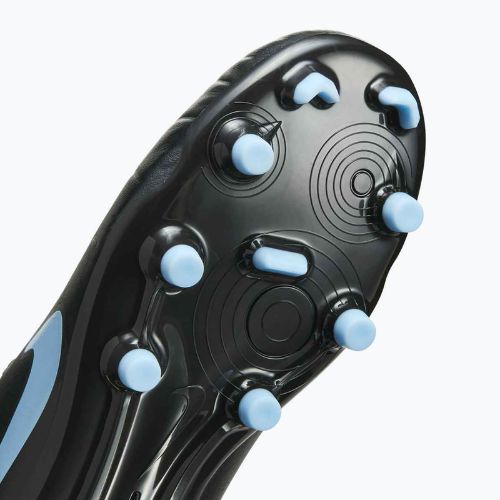 Scarpe da calcio per bambini Nike Tiempo Legend 10 Club FG/MG nero/nero