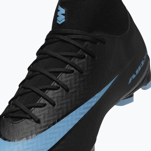 Scarpe da calcio uomo Nike Mercurial Superfly 10 Academy MG nero/blu ghiaccio