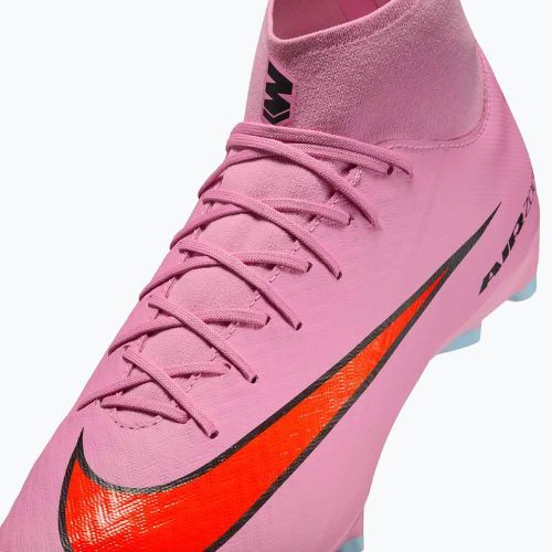 Scarpe da calcio uomo Nike Mercurial Superfly 10 Academy MG magic flamingo/nero/total crimson