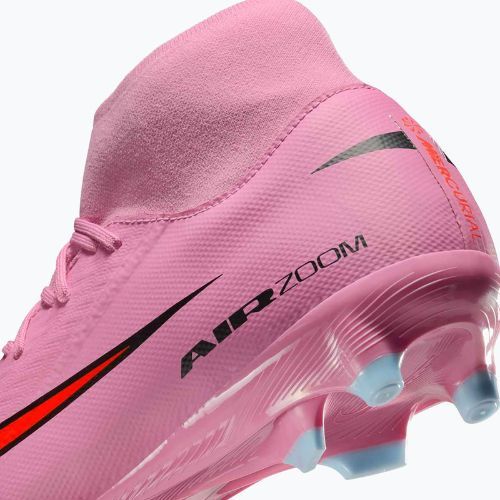 Scarpe da calcio uomo Nike Mercurial Superfly 10 Academy MG magic flamingo/nero/total crimson
