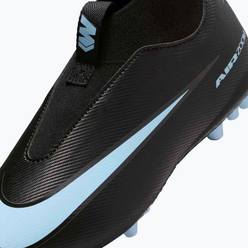 Scarpe da calcio per bambini Nike Mercurial Superfly 10 Academy AG nero/blu ghiaccio