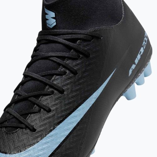Scarpe da calcio uomo Nike Mercurial Superfly 10 Academy AG nero/blu ghiaccio