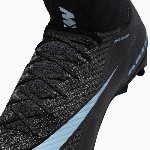 Scarpe da calcio uomo Nike Mercurial Superfly 10 Elite SG-Pro nero/blu ghiaccio