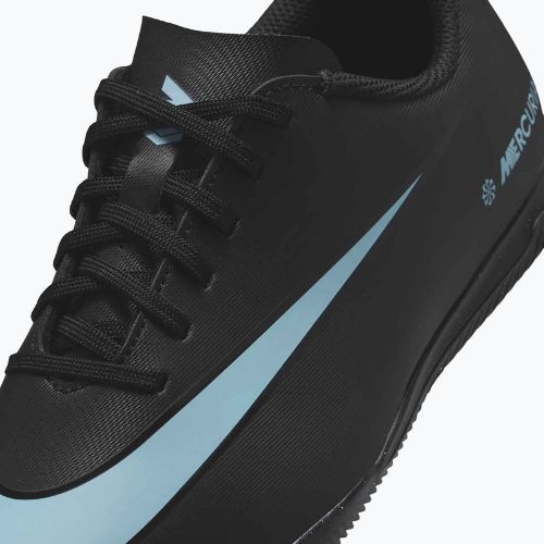 Scarpe da calcio per bambini Nike Mercurial Vapor 16 Club IC nero/blu ghiaccio