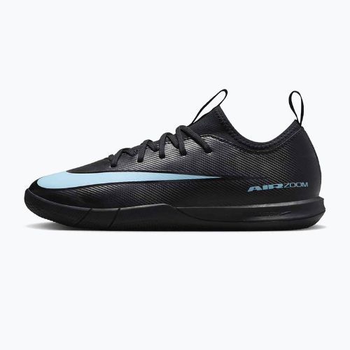 Scarpe da calcio per bambini Nike Mercurial Vapor 16 Academy IC nero/blu ghiaccio