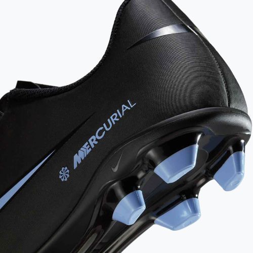 Scarpe da calcio uomo Nike Mercurial Vapor 16 Club FG/MG nero/blu ghiaccio