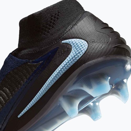 Uomo Nike Phantom 6 High Elite FG scarpe da calcio nero/nero