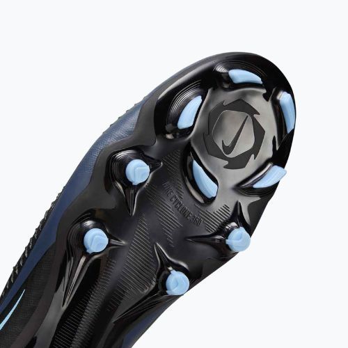Scarpe da calcio uomo Nike Phantom 6 Low Academy FG/MG nero/nero