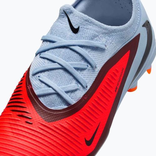 Nike Phantom 6 Low Pro FG/MG scarpe da calcio per bambini royal tint/bright crimson/nero