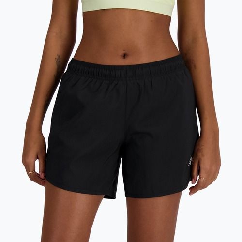 Pantaloncini New Balance Essentials donna 5" nero
