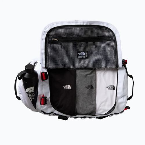 Borsa da viaggio The North Face Base Camp Duffel M 71 l bianco/nero/rosso elevazione