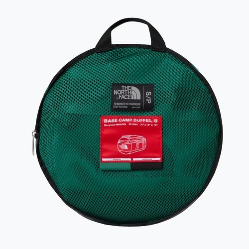 Borsa da viaggio The North Face Base Camp Duffel S 50 l evergreen/black
