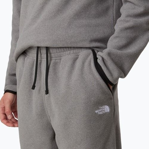 Pantaloni da uomo The North Face Glacier Fleece grigio erica medio