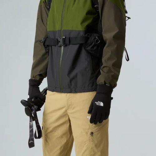 Guanti da trekking The North Face Etip Recycled nero/bianco