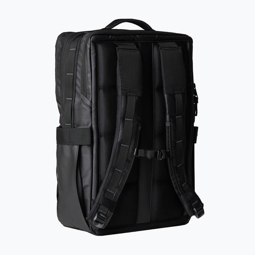 Zaino urbano da uomo The North Face Base Camp Voyager Daypack 26 l nero/grigio asfalto