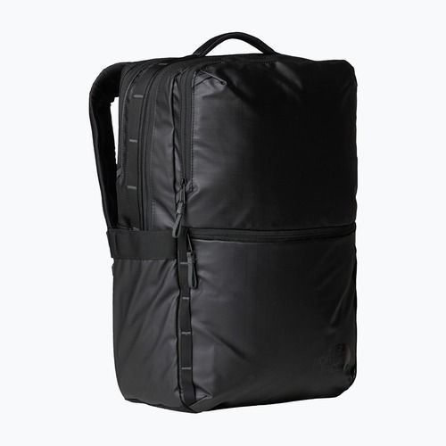Zaino urbano da uomo The North Face Base Camp Voyager Daypack 26 l nero/grigio asfalto